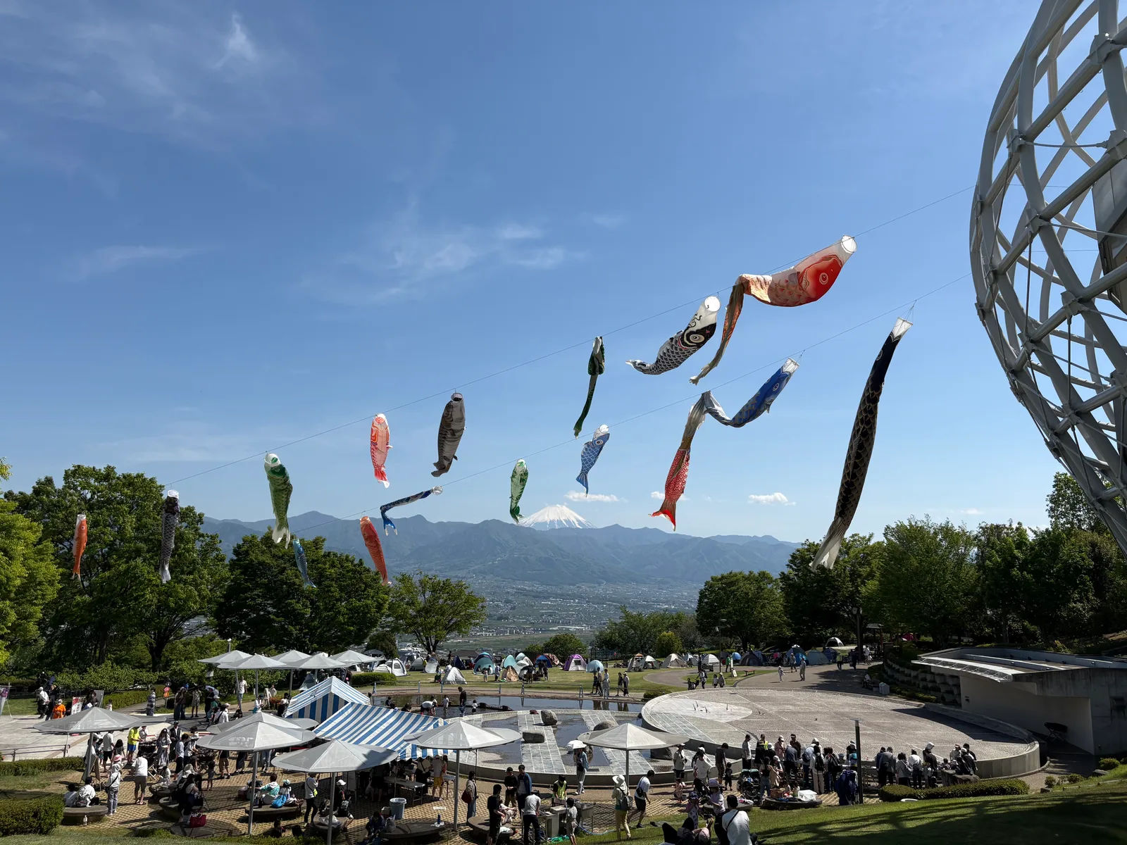 笛吹川フルーツ公園