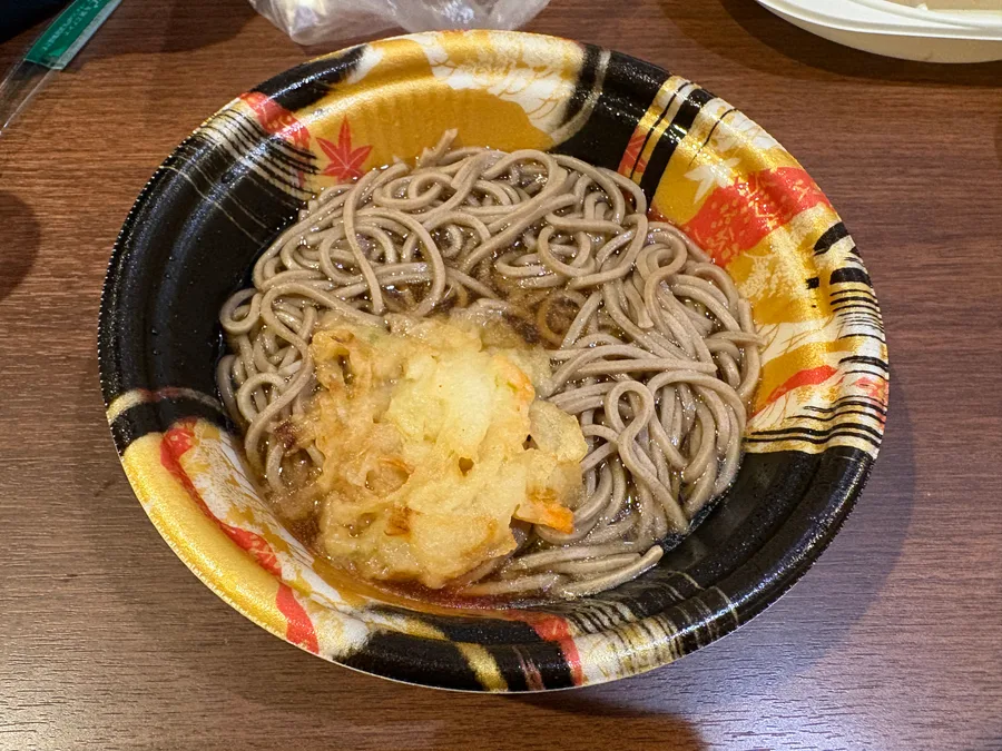 かき揚げそば